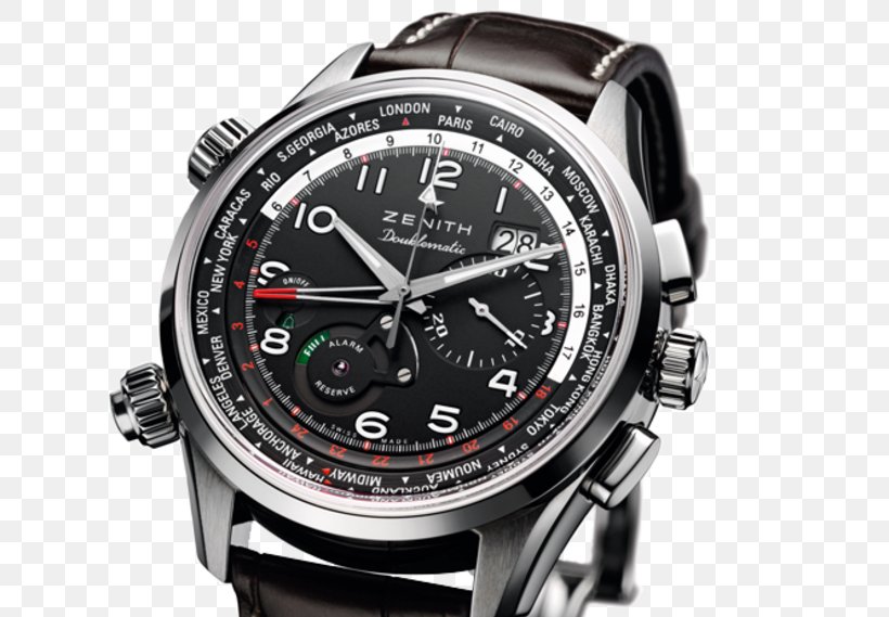 Zenith Watch 0506147919 Chronograph Clock, PNG, 640x569px, Zenith, Brand, Chronograph, Chronometer Watch, Clock Download Free