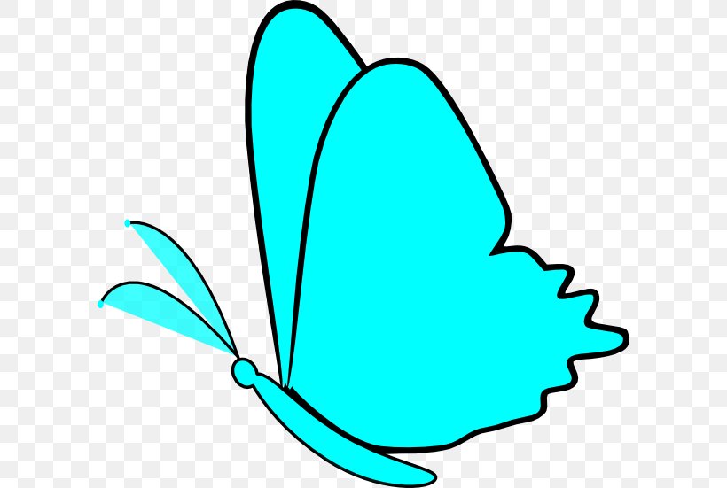 Butterfly Blue Clip Art, PNG, 600x551px, Butterfly, Aqua, Area, Artwork, Beak Download Free