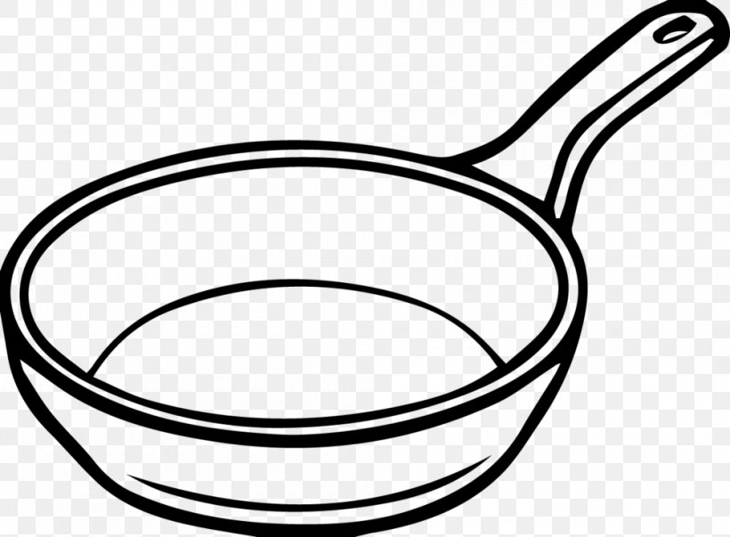 Cookware Frying Pan Drawing Clip Art, PNG, 1000x736px, Cookware, Black And White, Bread, Casserola, Drawing Download Free
