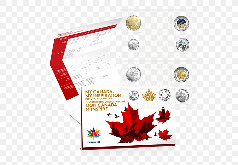 150th Anniversary Of Canada Uncirculated Coin Coin Set, PNG, 570x570px, 50cent Piece, 150th Anniversary Of Canada, Brand, Canada, Cent Download Free