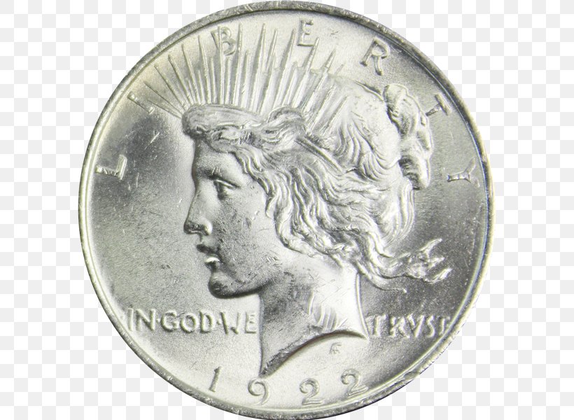 Dime Portsmouth Silver Peace Dollar Dollar Coin, PNG, 600x600px, Dime, Black And White, Coin, Currency, Dollar Coin Download Free