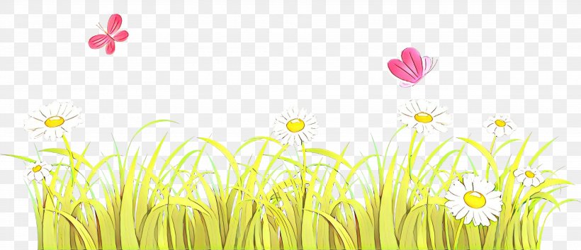 Illustration Floral Design Desktop Wallpaper Graphics, PNG, 3721x1602px, Floral Design, Computer, Flower, Grass, Grasses Download Free