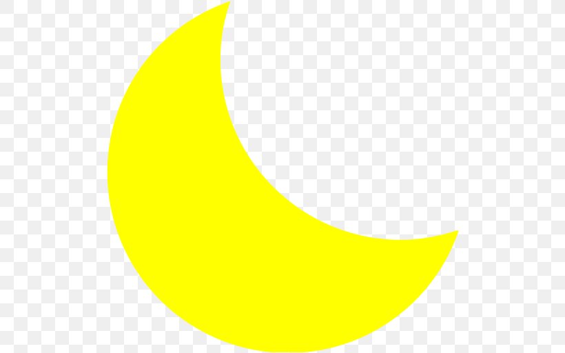 Star And Crescent Yellow Moon, PNG, 512x512px, Crescent, Area, Color, Moon, Opposite Download Free