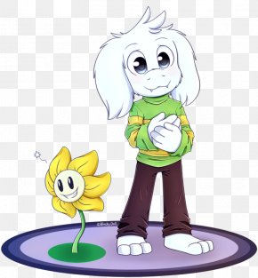 Undertale Flowey Character Fan art, kid think, comics, text, logo png