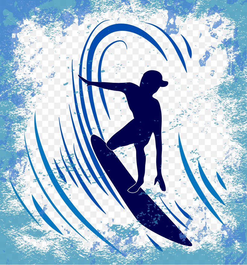 Big Wave Surfing Wind Wave Illustration, PNG, 2321x2483px, Surfing, Art