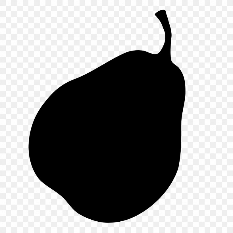 Pear Clip Art, PNG, 1024x1024px, Pear, Apple, Black, Black And White, Iphone Download Free