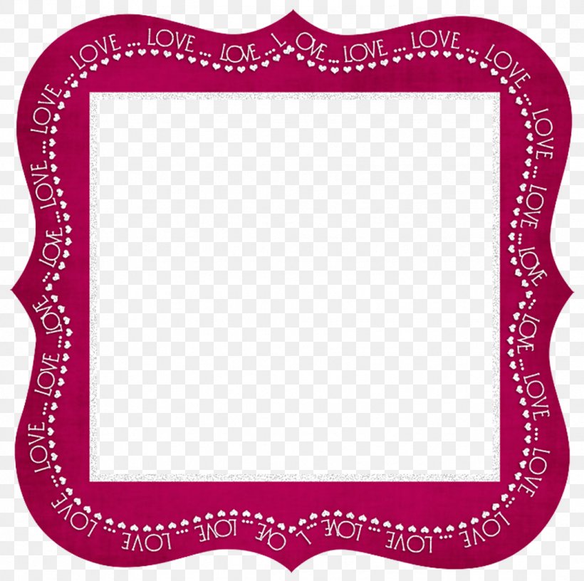 Picture Frames Clip Art, PNG, 1082x1078px, Picture Frames, Area, Heart, Image Resolution, Magenta Download Free
