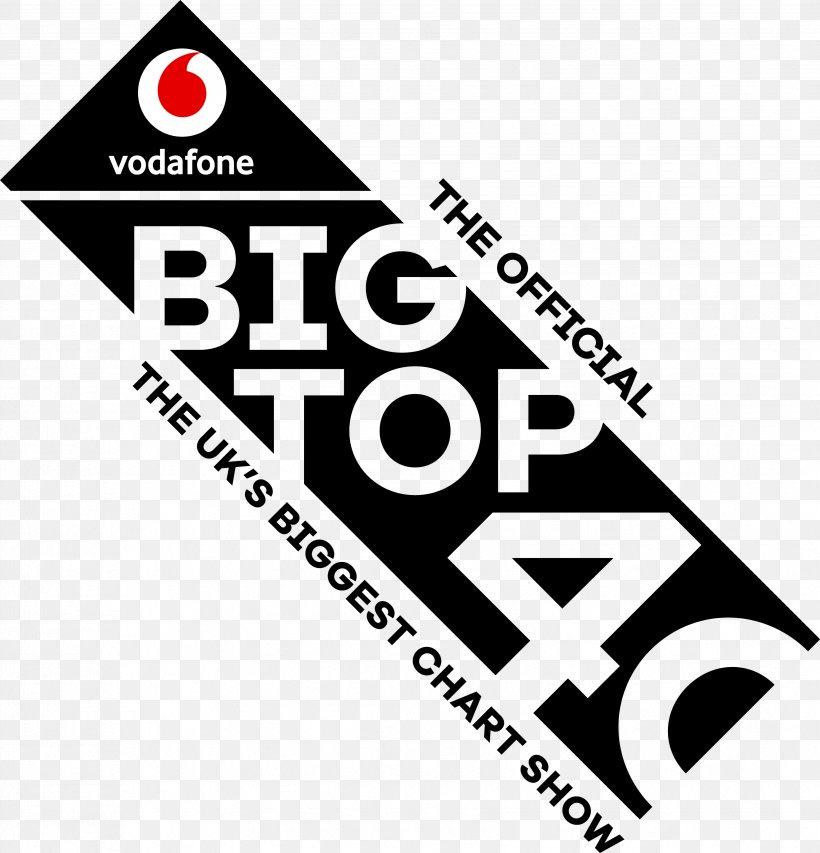 The Official Vodafone Big Top 40 Record Chart Signal 107 Peak FM, PNG, 3458x3600px, Watercolor, Cartoon, Flower, Frame, Heart Download Free