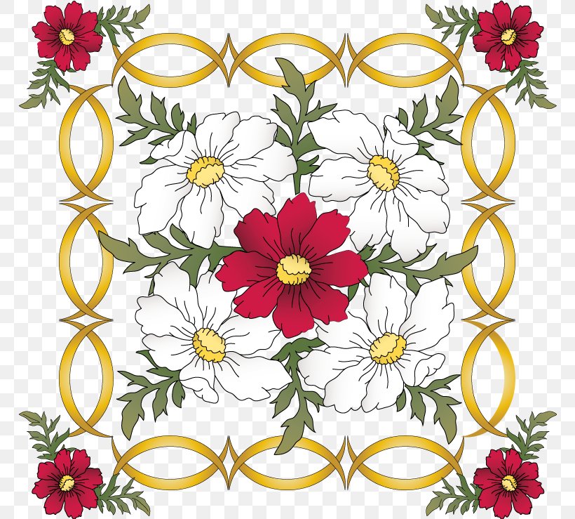 Floral Design Common Daisy Oxeye Daisy Cut Flowers Chrysanthemum, PNG, 768x739px, Floral Design, Annual Plant, Area, Art, Chrysanthemum Download Free