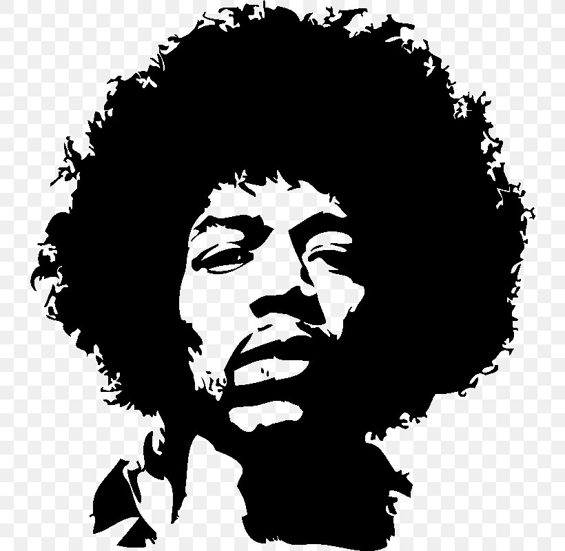 Jimi Hendrix Wall Decal Guitarist Stencil, PNG, 800x800px, Watercolor, Cartoon, Flower, Frame, Heart Download Free