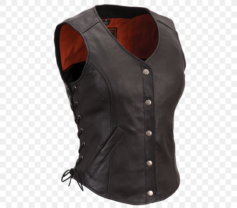 Leather Jacket Gilets Clothing, PNG, 507x720px, Leather Jacket, Black, Buckle, Clothing, Coat Download Free