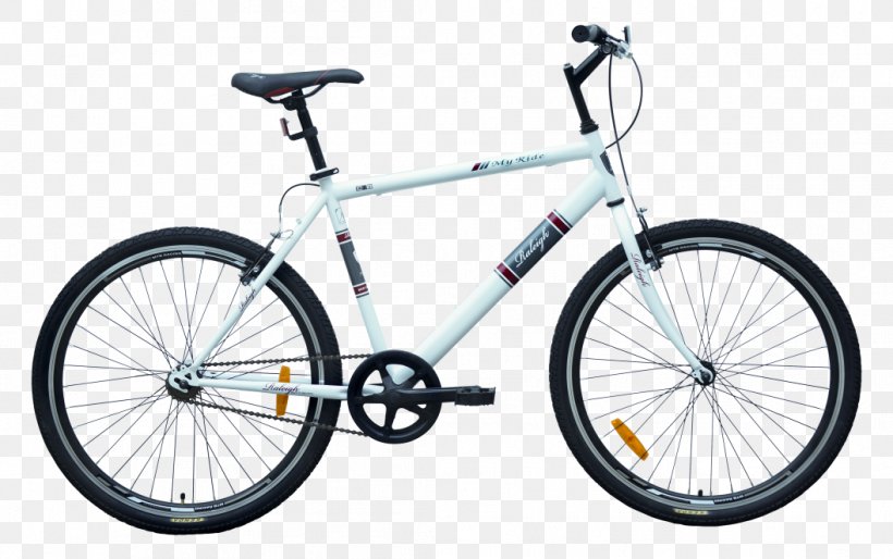 Raleigh Bicycle Company Mountain Bike Cycling Giant Bicycles, PNG, 1056x662px, Bicycle, Bicycle Accessory, Bicycle Cranks, Bicycle Drivetrain Part, Bicycle Fork Download Free