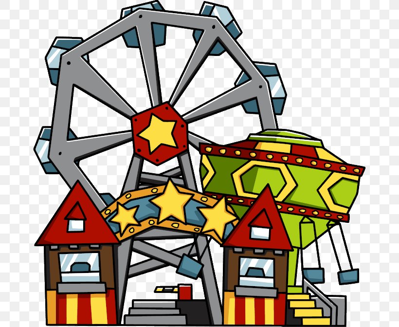 Scribblenauts Eurosat Theme Park Amusement Park, PNG, 683x672px, Scribblenauts, Amusement Park, Art, Carousel, Drawing Download Free