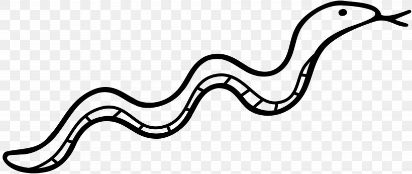 nickel black and white clipart snake