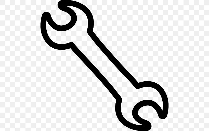 Spanners Tool Adjustable Spanner Drawing Clip Art, PNG, 512x512px, Spanners, Adjustable Spanner, Artwork, Black And White, Body Jewelry Download Free