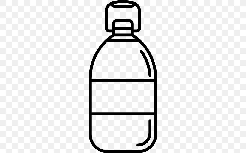 Bottle Water, PNG, 512x512px, Bottle, Area, Black And White, Drawing, Drink Download Free
