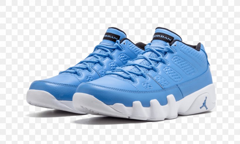 Nike Air Jordan 9 Retro Low 832822 805 Sports Shoes Blue, PNG, 1000x600px, Air Jordan, Adidas, Athletic Shoe, Azure, Basketball Shoe Download Free