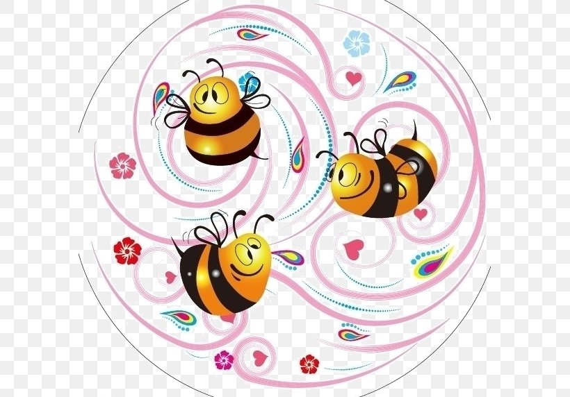 Bumblebee Insect Honey Bee Clip Art, PNG, 593x572px, Bee, Area, Art, Beehive, Bumblebee Download Free