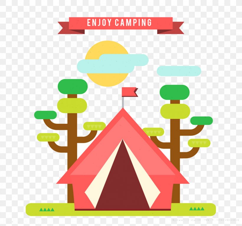 Camping Tent Flat Design, PNG, 1024x959px, Camping, Area, Diagram, Flat Design, Google Images Download Free