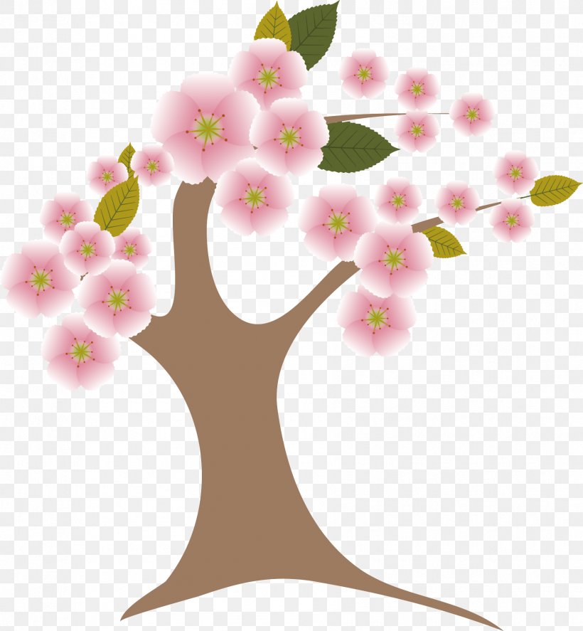 Cherry Blossom Tree Trunk, PNG, 1785x1931px, Cherry Blossom, Blossom, Branch, Cherry, Floral Design Download Free