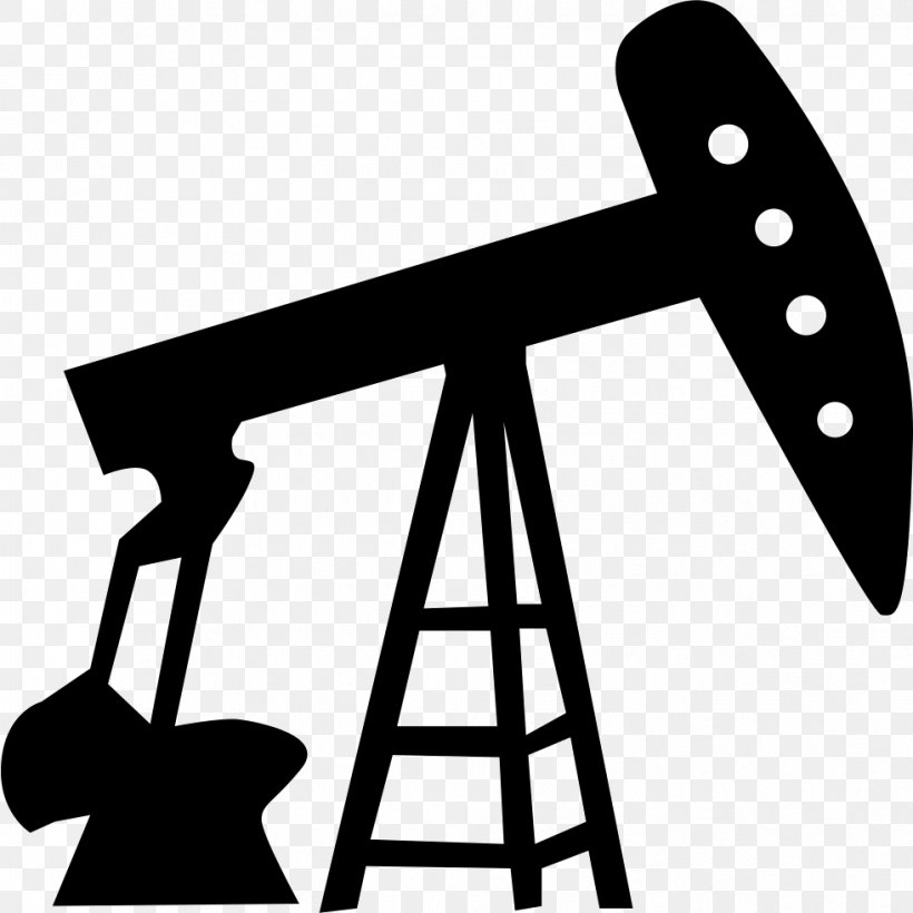 Oil Field Petroleum Industry Natural Gas Clip Art, PNG, 981x982px, Oil Field, Black And White, Energy Mix, Enhanced Oil Recovery, Gasoline Download Free