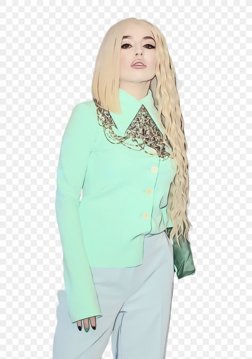 Blouse Sleeve Jacket Outerwear Neck, PNG, 1676x2384px, Watercolor, Aqua, Blazer, Blouse, Clothing Download Free