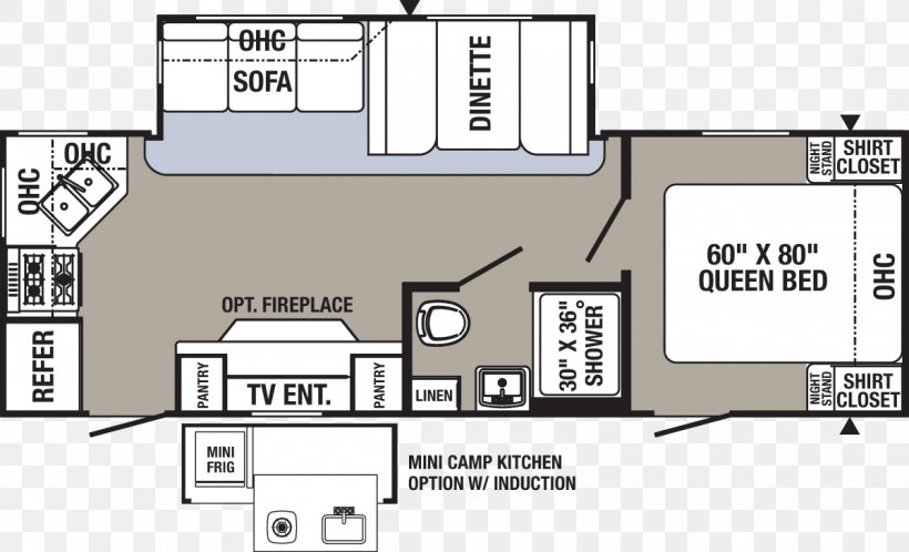 Campervans Caravan Vehicle Floor Plan Forest River, PNG, 1200x729px, Campervans, Architecture, Area, Camping, Camping World Download Free