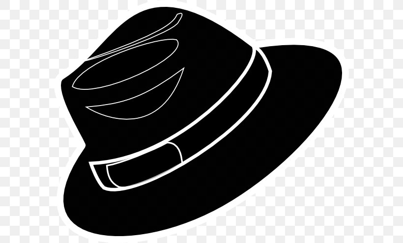 Fedora Clip Art, PNG, 600x495px, Fedora, Black And White, Blog, Borsalino, Document Download Free