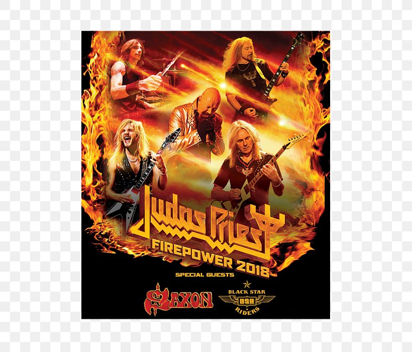 Firepower World Tour Judas Priest Concert Heavy Metal, PNG, 495x700px, 2018, Judas Priest, Action Film, Advertising, Album Download Free