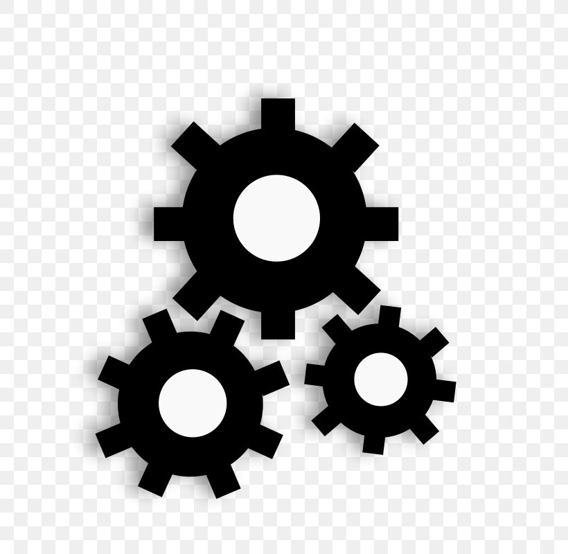 Gear Clip Art, PNG, 800x800px, Gear, Black Gear, Hardware Accessory, Mechanical Engineering, Simple Machine Download Free