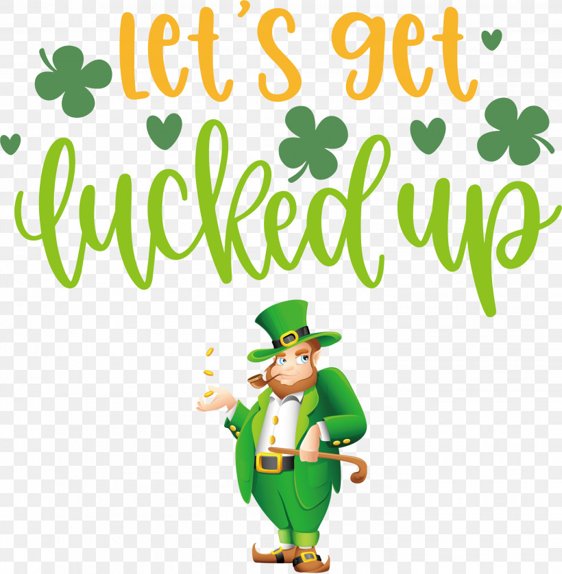 Get Lucked Up Saint Patrick Patricks Day, PNG, 2935x3000px, Saint Patrick, Behavior, Cartoon, Christmas Day, Christmas Ornament M Download Free
