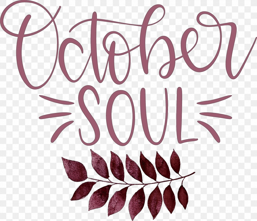 October Soul October, PNG, 3000x2584px, October, Browser Extension, Calligraphy, Logo, Pixlr Download Free