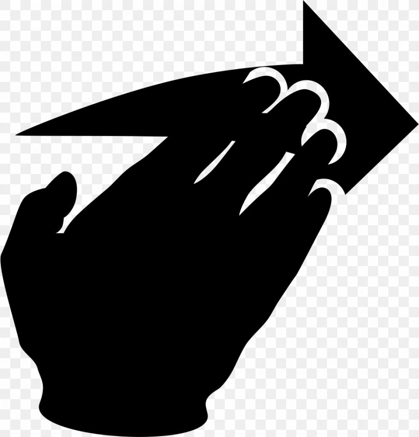 Clip Art Gesture Thumb Hand, PNG, 940x980px, Gesture, Black, Black And White, Filename Extension, Finger Download Free