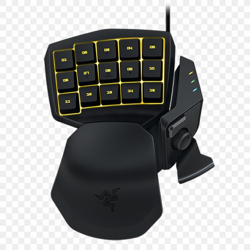 Computer Keyboard Razer Tartarus Chroma Gaming Keypad RGB Color Model, PNG, 1000x1000px, Computer Keyboard, Color, Computer, Computer Component, Electronic Device Download Free