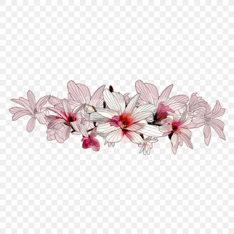 Flower Bouquet Sticker Floral Design Cut Flowers, PNG, 1000x1000px, Flower Bouquet, Blossom, Blume, Cherry Blossom, Cut Flowers Download Free