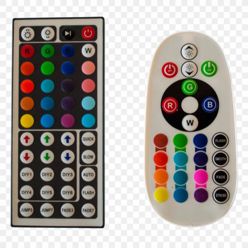 LED Strip Light Light-emitting Diode RGB Color Model Remote Controls, PNG, 1200x1200px, Light, Color, Dimmer, Electrical Connector, Electronic Device Download Free