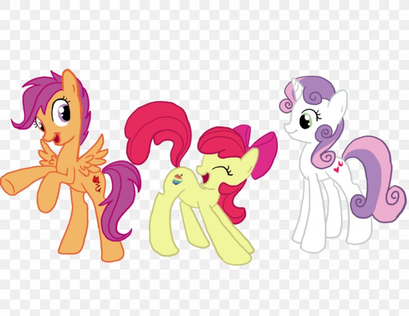 Pony Pinkie Pie Cutie Mark Crusaders Apple Bloom DeviantArt, PNG, 900x695px, Watercolor, Cartoon, Flower, Frame, Heart Download Free