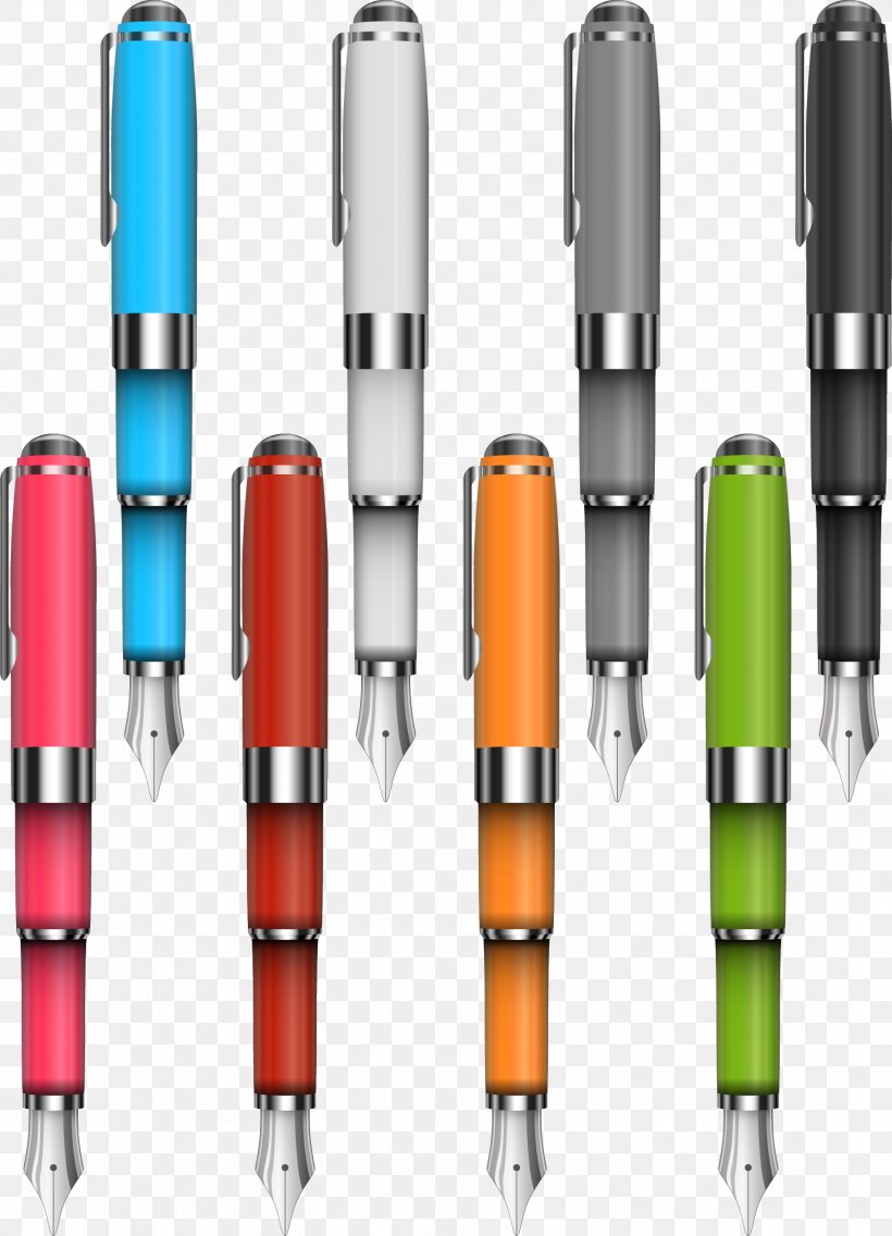 Ballpoint Pen Stationery Fountain Pen, PNG, 1907x2642px, Ballpoint Pen, Ball Pen, Colored Pencil, File Folders, Fountain Pen Download Free