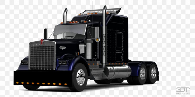 Kenworth W900 Car Semi-trailer Truck, PNG, 1004x500px, Kenworth W900, Auto Part, Automotive Exterior, Automotive Tire, Automotive Wheel System Download Free