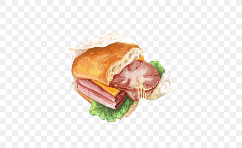 Breakfast Sandwich Ham Meatloaf Submarine Sandwich Cheeseburger, PNG, 501x501px, Breakfast Sandwich, Back Bacon, Bacon Sandwich, Bayonne Ham, Bocadillo Download Free