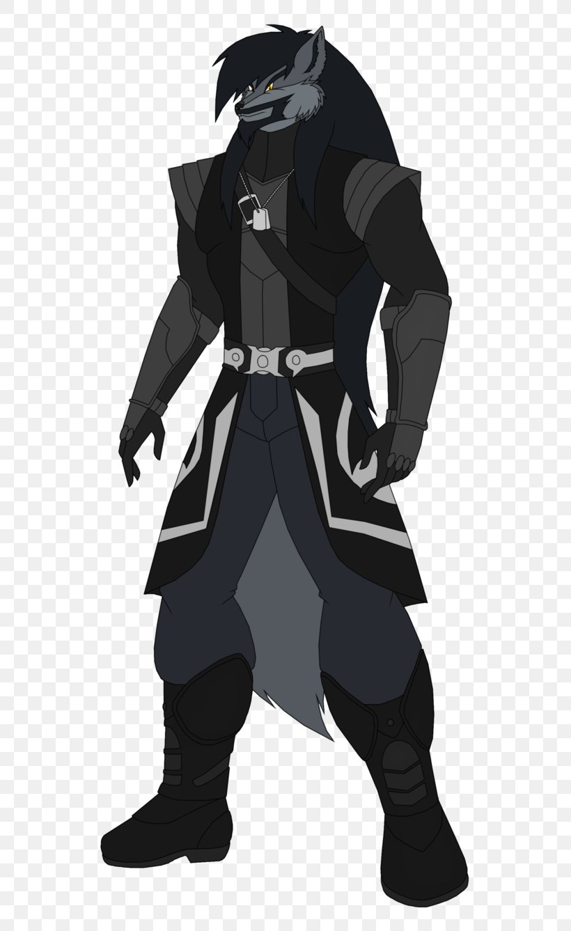 DeviantArt Gray Wolf Pear Character PDFfiller, Inc., PNG, 598x1337px, Deviantart, Black, Character, Com, Costume Download Free