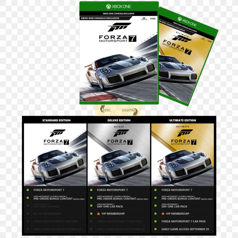 Forza Motorsport 7 Xbox One Racing Video Game Microsoft, PNG, 1107x1107px, Forza Motorsport 7, Advertising, Automotive Design, Automotive Exterior, Brand Download Free