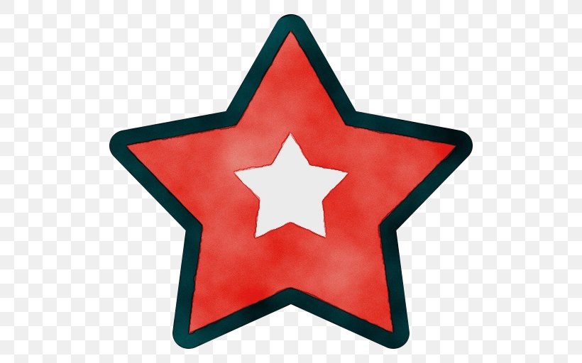 Red Sign Symbol Star Signage, PNG, 512x512px, Watercolor, Paint, Red, Sign, Signage Download Free
