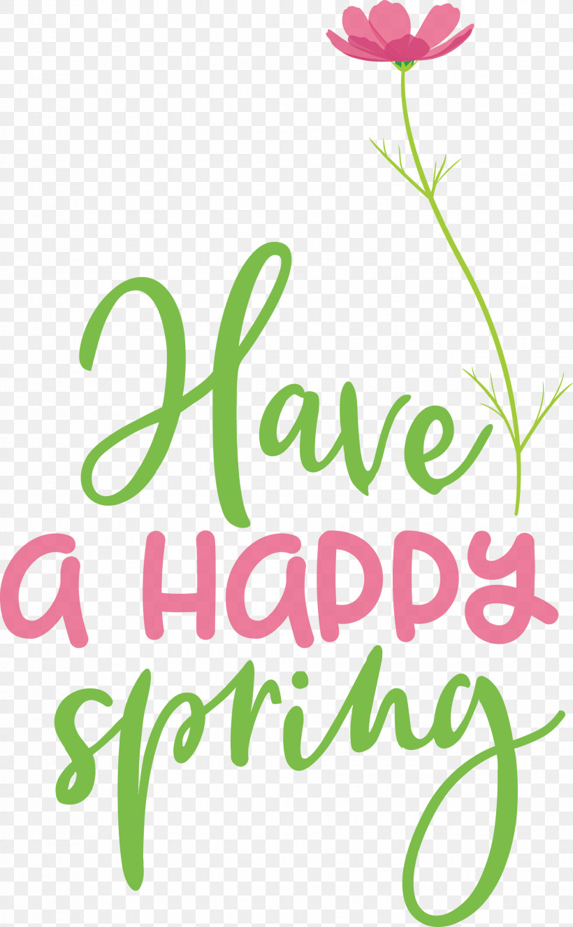 Spring Have A Happy Spring, PNG, 1856x3000px, Spring, Cut Flowers, Floral Design, Flower, Leaf Download Free