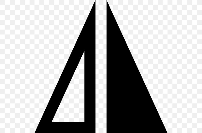 Triangle Font, PNG, 540x540px, Triangle, Black, Black And White, Black M, Monochrome Download Free