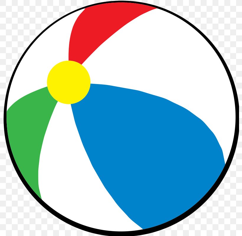 Beach Ball Clip Art, PNG, 800x800px, Beach Ball, Area, Artwork, Ball, Beach Download Free