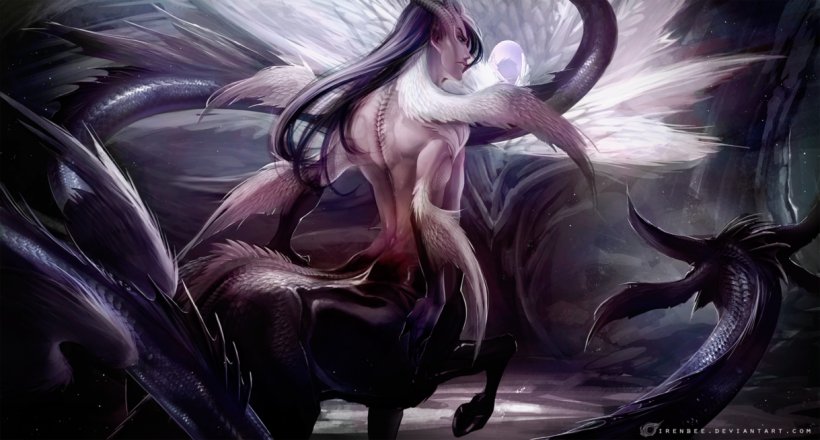 Dragon Digital Art Centaur DeviantArt, PNG, 1219x655px, Watercolor, Cartoon, Flower, Frame, Heart Download Free