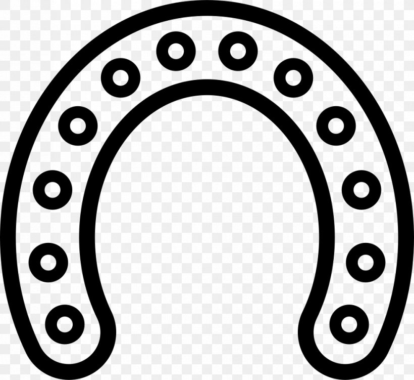 Horseshoe Vector Graphics Clip Art, PNG, 980x898px, Horseshoe, Auto Part, Black And White, Body Jewelry, Drawing Download Free