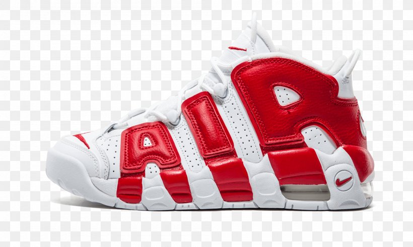 Mens Nike Air More Uptempo QS 414962-004 Sports Shoes Air More Uptempo 'White Red' Basketball Shoe, PNG, 2000x1200px, Nike, Adidas, Air Jordan, Athletic Shoe, Basketball Shoe Download Free