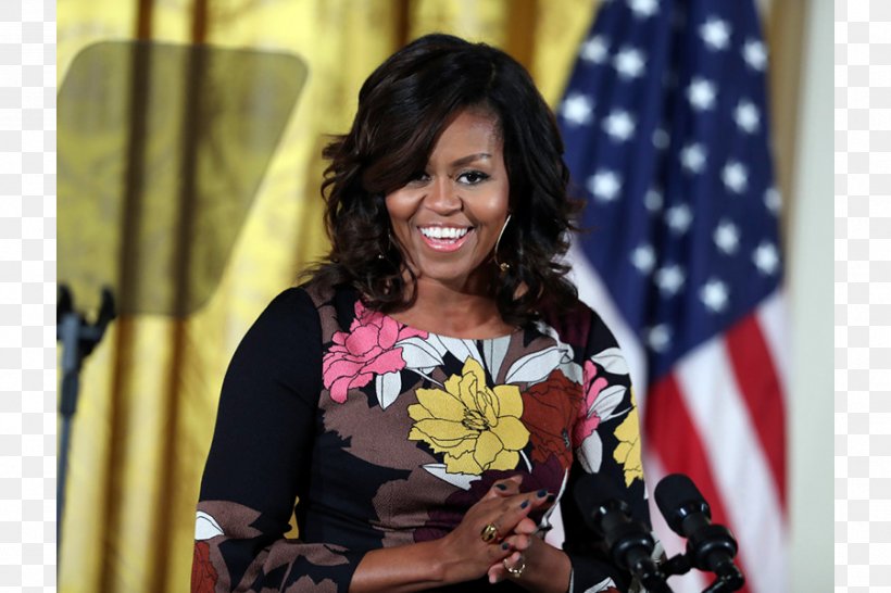 Michelle Obama White House First Lady Of The United States United State Of Women Summit البيت الأبيض, PNG, 900x600px, Watercolor, Cartoon, Flower, Frame, Heart Download Free